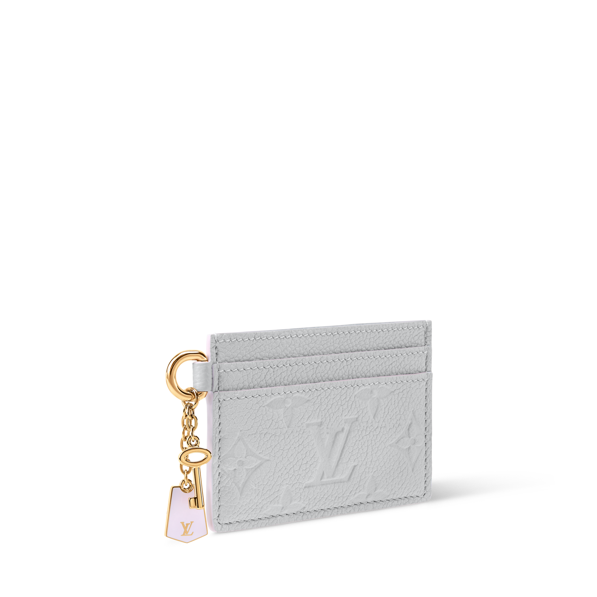 カードケース ポルト カルト・LV チャーム モノグラム・アンプラント